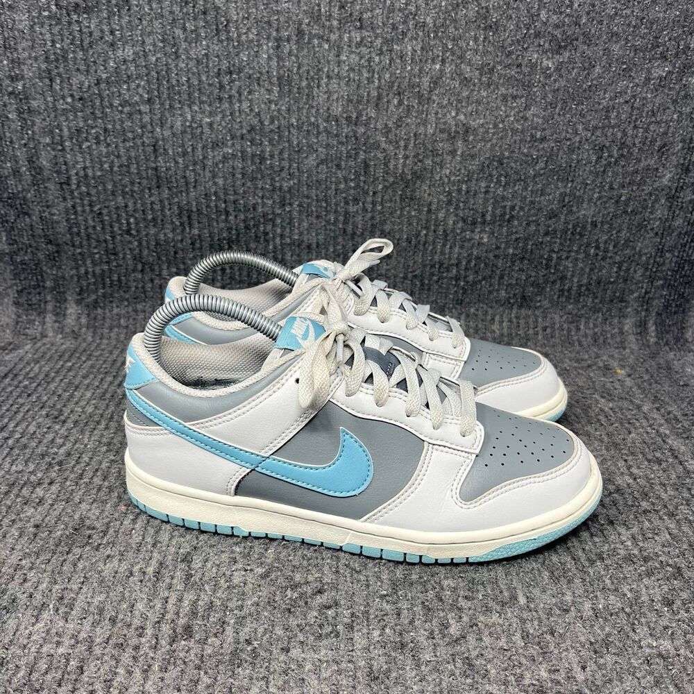 Nike Women’s Low-Top Athletic Sneakers in Light Blue, Gray, White
